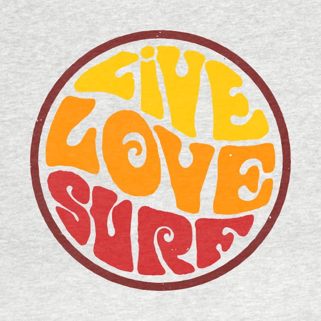 Live Love surf by timegraf